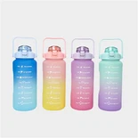 Wegwerp grote bedrukte milkshakebekers